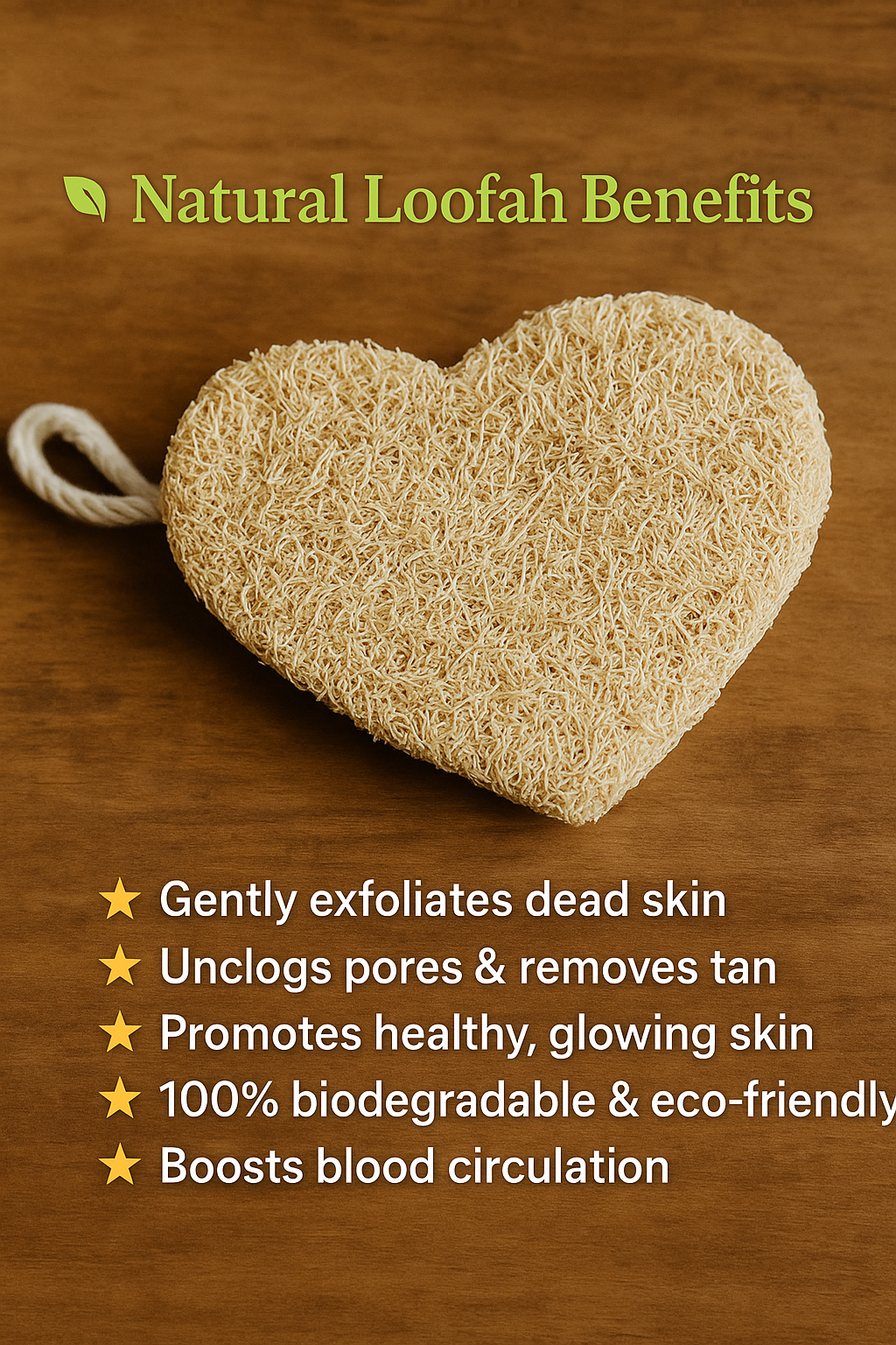 Natural Loofah Scrub
